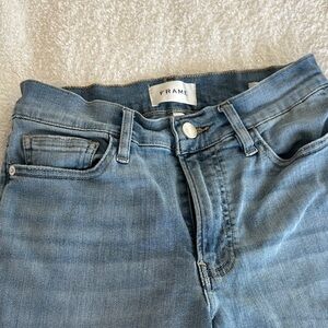 Frame Denim Women's Light Blue High Rise Jeans